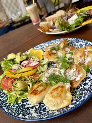 Piroggen ⭐️⭐️⭐️⭐️⭐️  at BABA Handmade Cafe in Leipzig