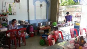 The restaurant at Cay Sung in Phu Quoc