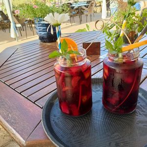 Sangría at Organic in Mallorca