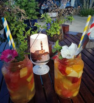 Sangria at Organic in Mallorca