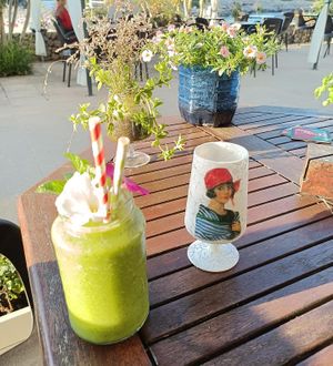 Detox smoothie at Organic in Mallorca