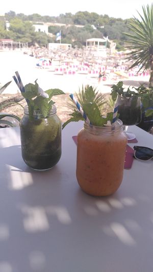 Smoothies at Organic in Mallorca