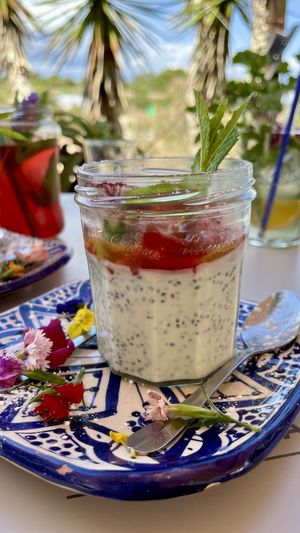 Chia pudding  at Organic in Mallorca
