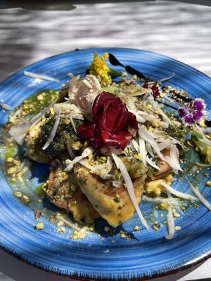 My favourite dish. The ravioli 🥰  at Organic in Mallorca