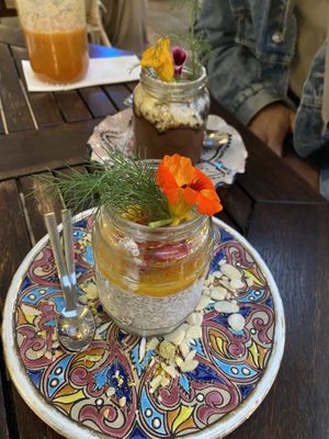 Dessert auch Vegan glutenfrei und zuckerfrei !  at Organic in Mallorca