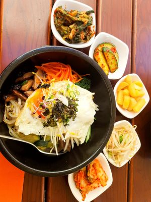 Bibimbap at Seoul Kitchen in Nuremberg