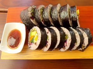 Vegan Kimbap at Seoul Kitchen in Nuremberg