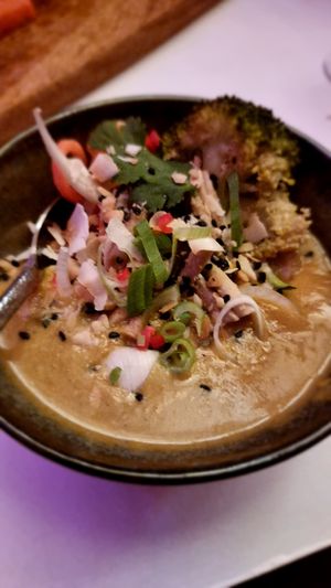 One of the 6-course dishes  at Yasai Gent  in Ghent