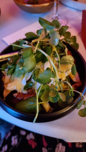 One of the 6-course dishes  at Yasai Gent  in Ghent