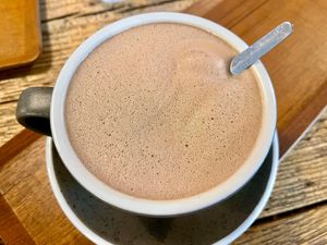 Heel lekkere chocolademelk (WAY Specialty Coffee Roasters) at Yasai Gent  in Ghent