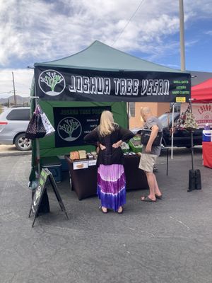   at Joshua Tree Farmers Market in Joshua Tree