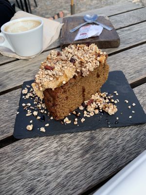 Carrot cake  at Esquina in Lanzarote