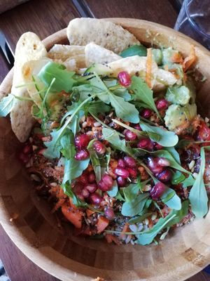 Chili con carne vegano at Esquina in Lanzarote