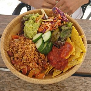 Chili sin carne at Esquina in Lanzarote