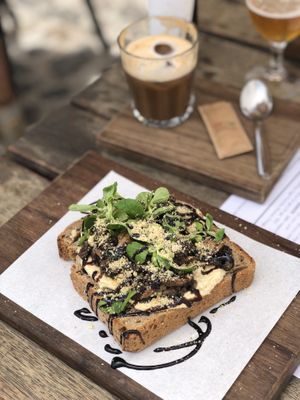 Truffle toast  at Esquina in Lanzarote