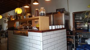 Kitchen area at Esquina in Lanzarote