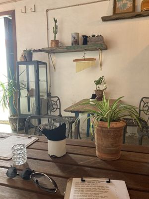 Inside seating  at Esquina in Lanzarote