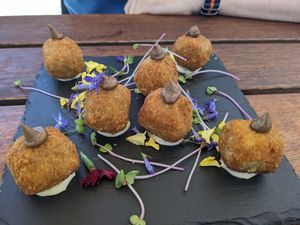 Croquetas at Esquina in Lanzarote