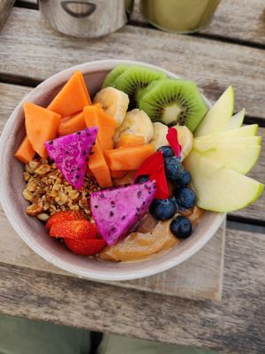 Acai bowl at Esquina in Lanzarote