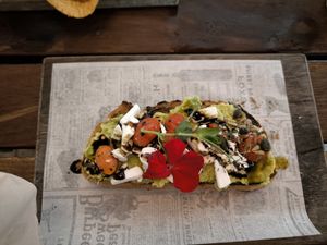 Avo toast at Esquina in Lanzarote