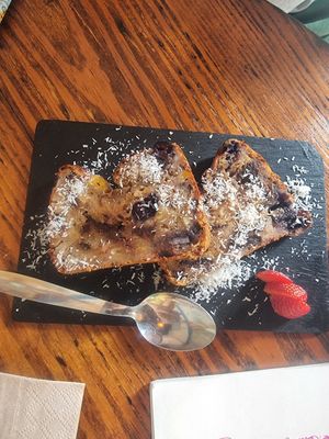 Banana bread at Esquina in Lanzarote