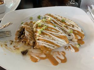Quesadillas  at Mo' Brunch + Brews in Houston