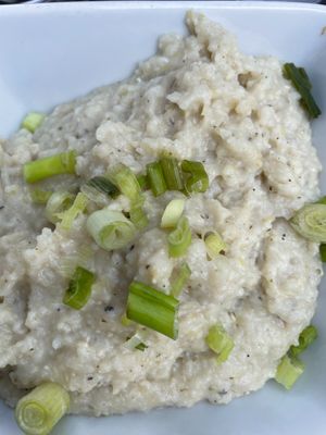 Grits.  at Mo' Brunch + Brews in Houston