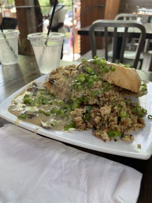 Croissant   at Mo' Brunch + Brews in Houston