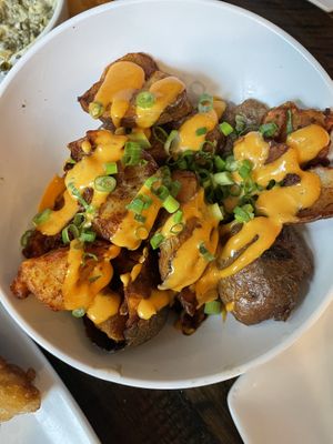 Crispy Papas  at Mo' Brunch + Brews in Houston