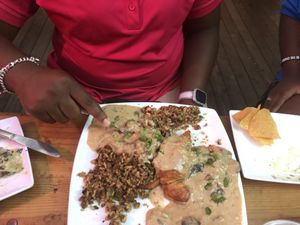 Boudain croissant   at Mo' Brunch + Brews in Houston