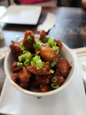 BBQ cauliflower wings at Mo' Brunch + Brews in Houston