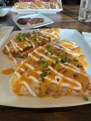 Breakfast Quesadilla  at Mo' Brunch + Brews in Houston