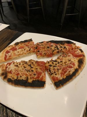 Even the kids cheese pizza was great    at Mo' Brunch + Brews in Houston