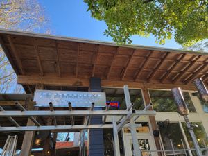 Entrance at Mo' Brunch + Brews in Houston