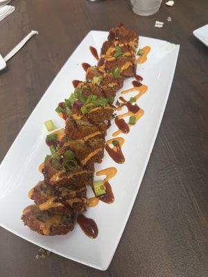 Sushi appetizer   at Mo' Brunch + Brews in Houston