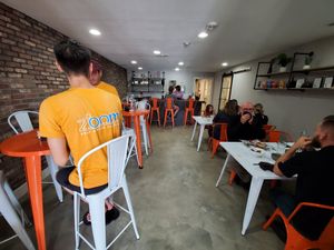 Dining room at Wicked BOLD Vegan Kitchen in Flower Mound