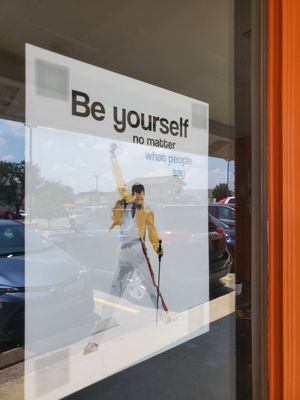 More cool art! at Wicked BOLD Vegan Kitchen in Flower Mound