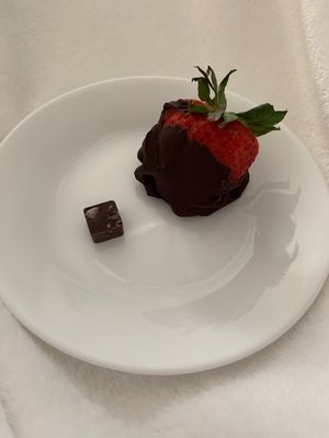 Sea salt chocolate and Choco strawberry  at Wicked BOLD Vegan Kitchen in Flower Mound