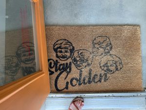 Door Mat xoxo  at Wicked BOLD Vegan Kitchen in Flower Mound