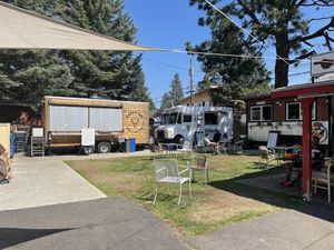 seating area at Coco Loco Taco Bar in Sisters
