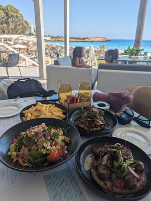 View at Taverna Nissi in Ayia Napa