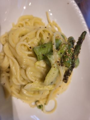 weekend spaghetti at Yasai Cafe Kukuri in Tokyo