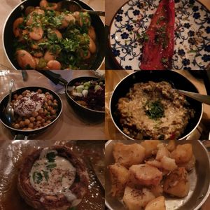 Vegan meze at Agora Tavern in Paphos