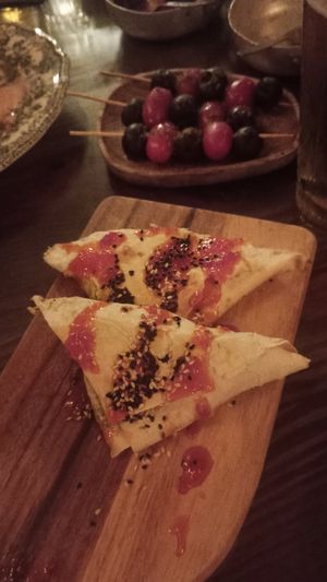 Spinach pie at Agora Tavern in Paphos