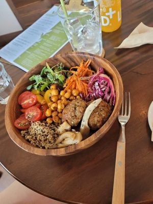 Buddha bowl  at Eat Drink Vegan in Busan