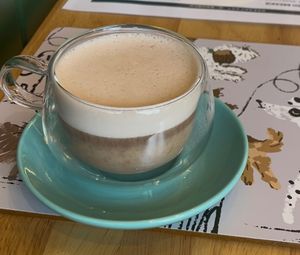 Special blend chai latte at Pinch in South West London