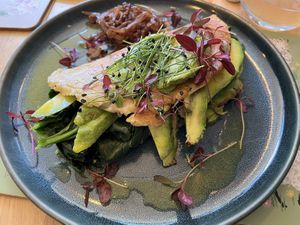 Tofu omelette royale  at Pinch in South West London