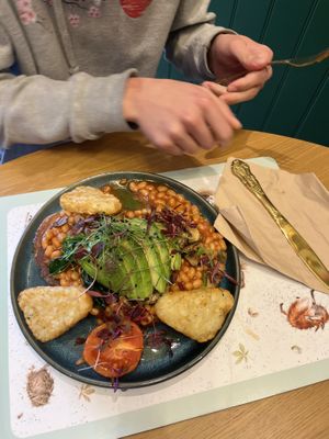 Full breakfast   at Pinch in South West London