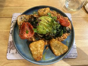 Monster Full English brekkie delicious!!  at Pinch in South West London