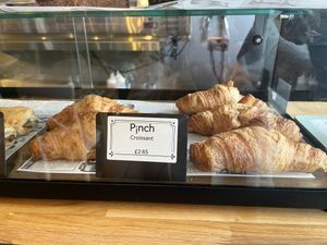 Vegan croissants   at Pinch in South West London